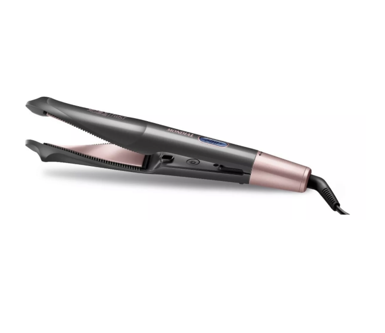 Prancha Alisadora Twist P-29 Grey Rose Mondial Bivolt